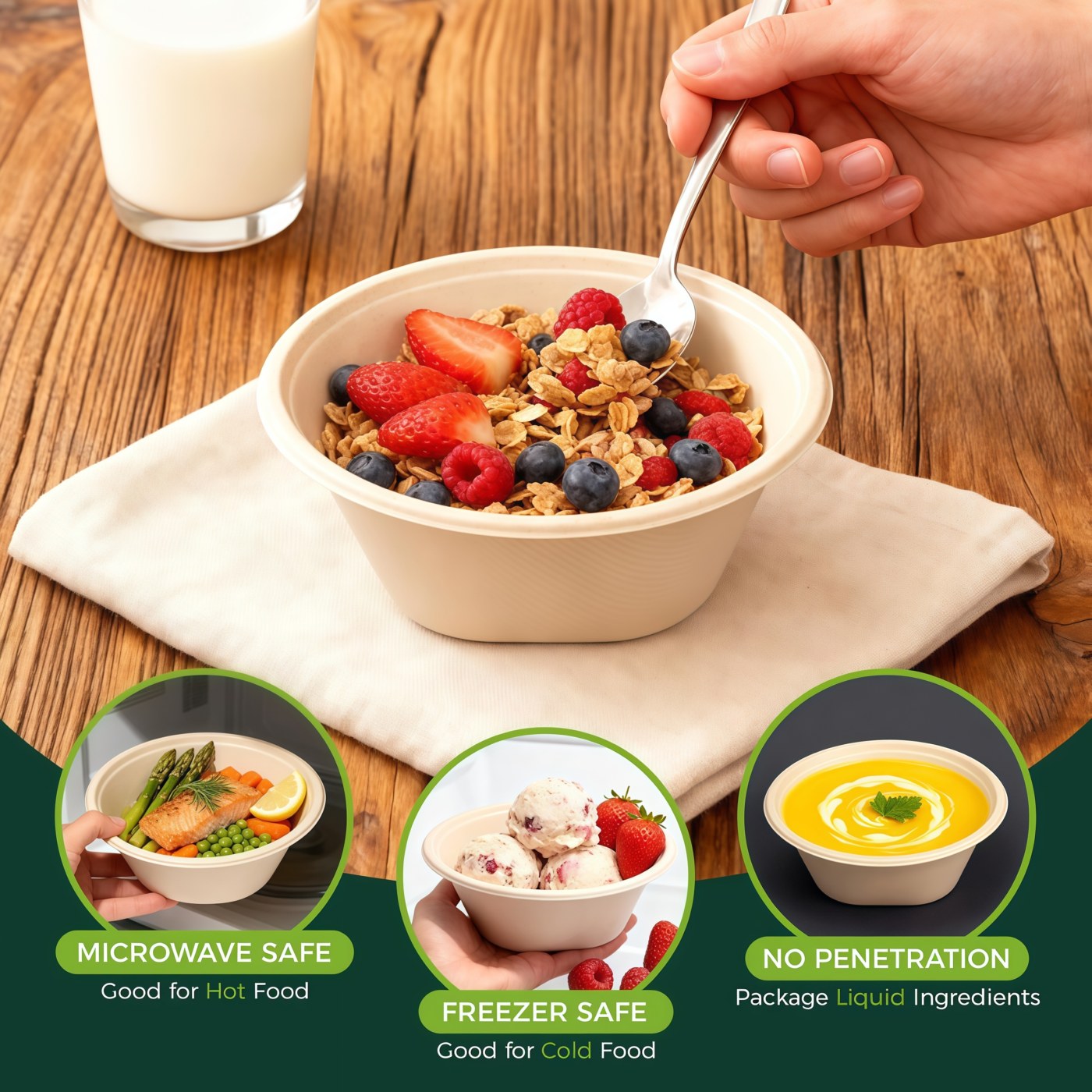 16oz Fiber Bowl thumbnail 5