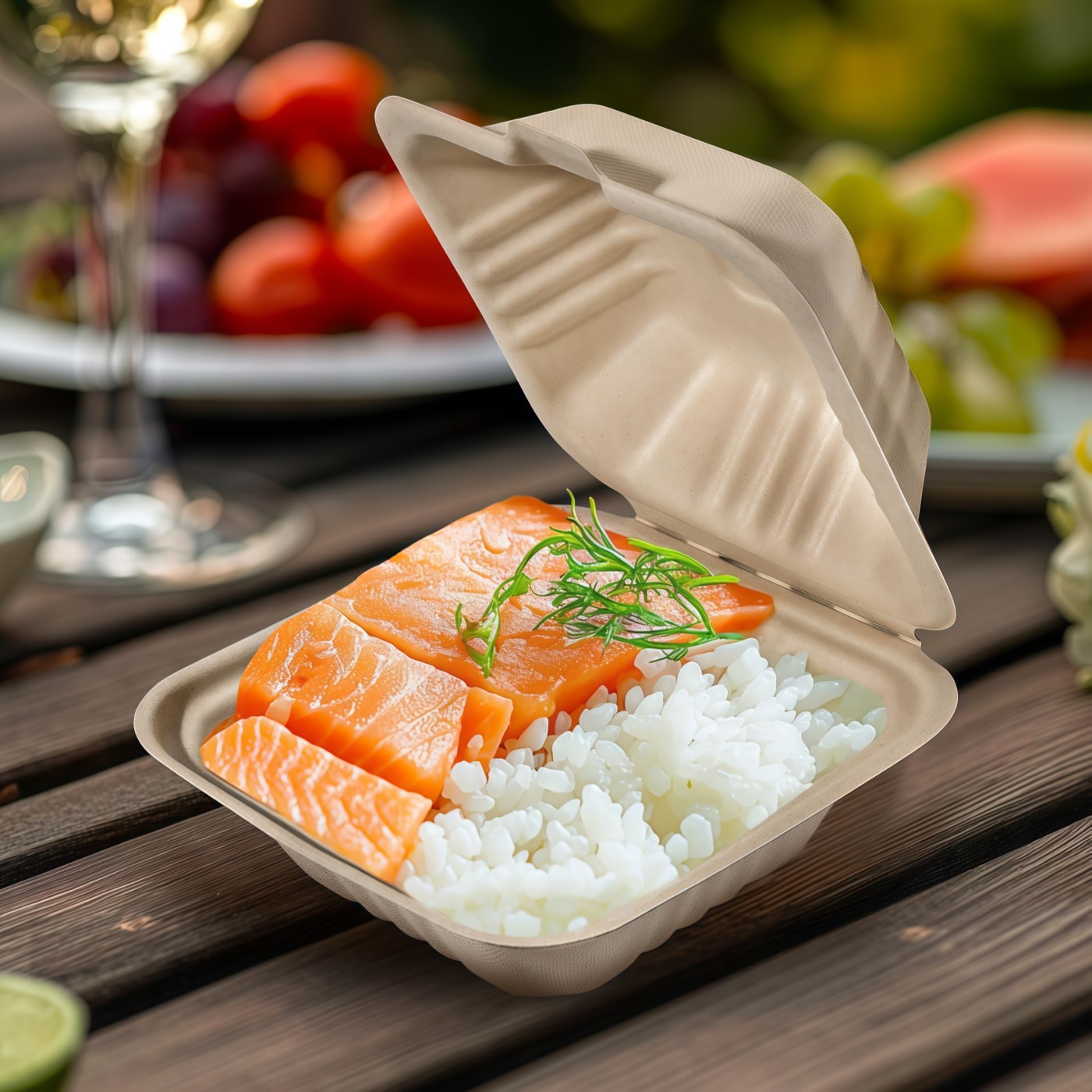 6" x 6" Burger Box thumbnail 3