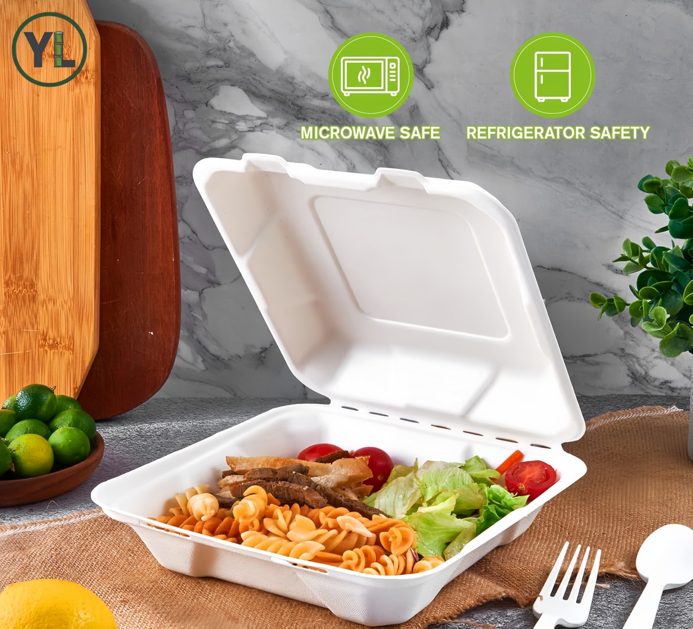 8" x 8" Standard Clamshell thumbnail 3