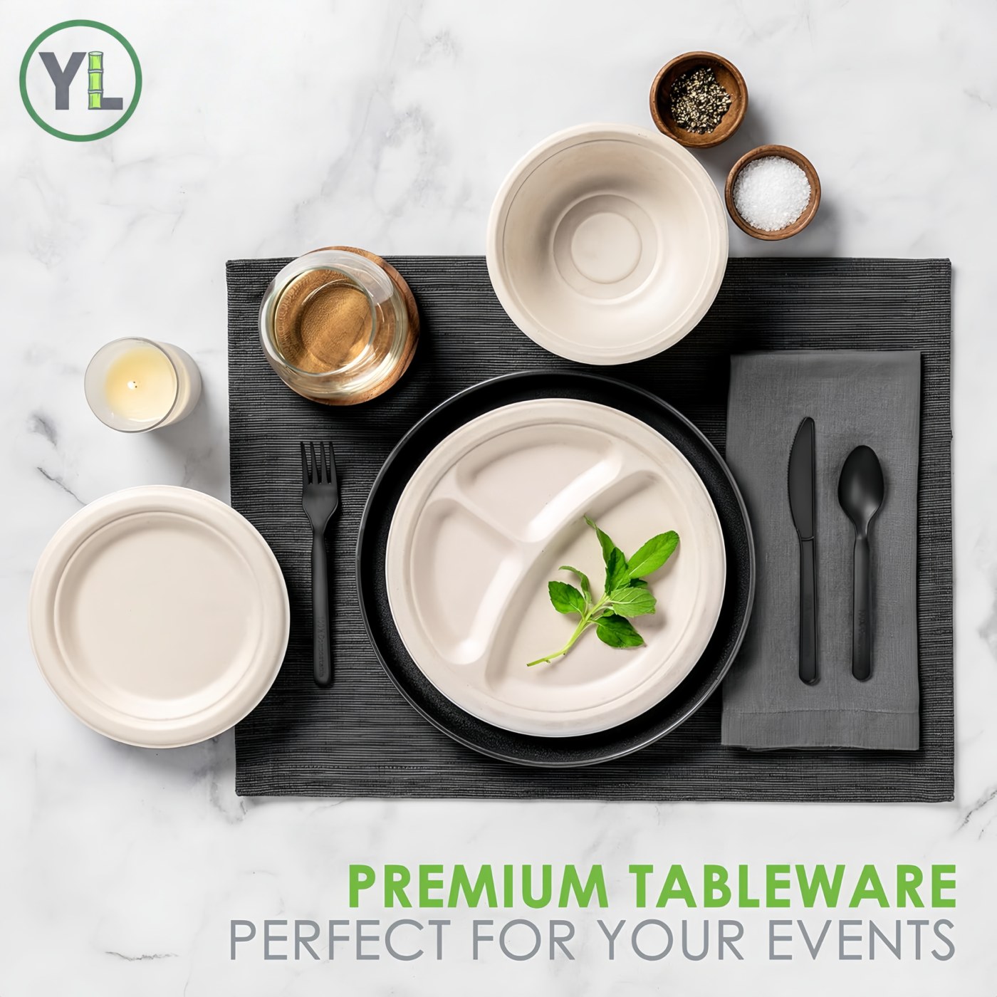 CPLA Cutlery Kit (Black) thumbnail 5