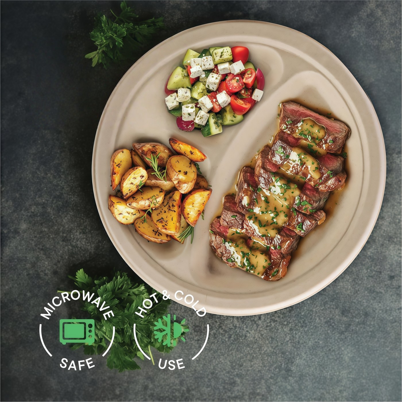 10-inch 3-Comp Plate thumbnail 3