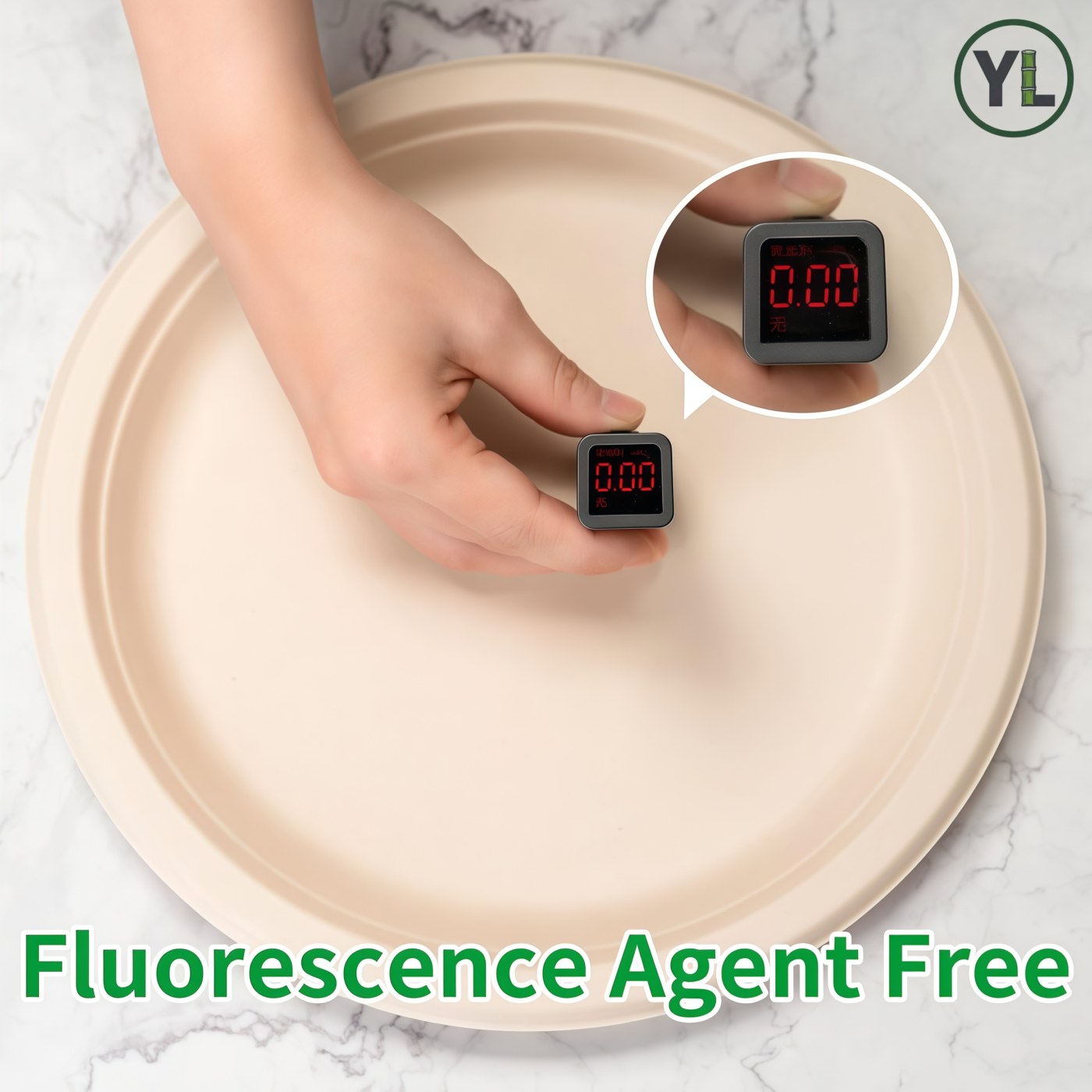 9-inch Round Plate (Natural) thumbnail 3